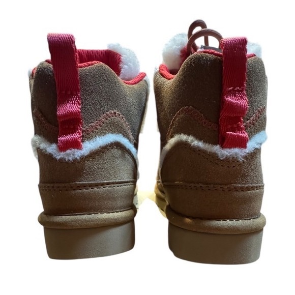 UGG Women Highland Hi Heritage Sneakers Chestnut Fiery Red Size 7 Boots - Picture 8 of 10